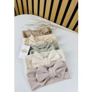 Повязка-бант, интерлок однотон