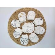 Рукавички трикотаж принт