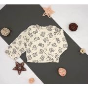 Распашонка кулирка принт