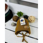 Шапочка с завязками «Мишка»