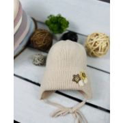 Шапочка с завязками «Две пуговки»