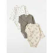 Набор из трех боди-кимоно «Ламы»