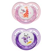 Пустышка Uviton 0624/01 ортодонтическая, 2шт в уп.