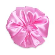 Лента атласная на выписку розовая