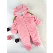 Комбинезон утепленный велюр МИШКА