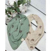 Нагрудник муслин «Радуга»