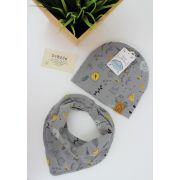 Орхида Комплект Шапочка+нагрудник Лесик