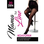 Колготки 20 den 901 гладкие с эластаном