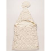 Конверт 1961 вязаный на пуговицах полушерстяной