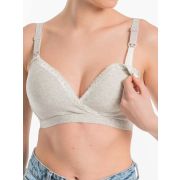 Бюст ем 6058 хлопок, с чашками, запах кружевной